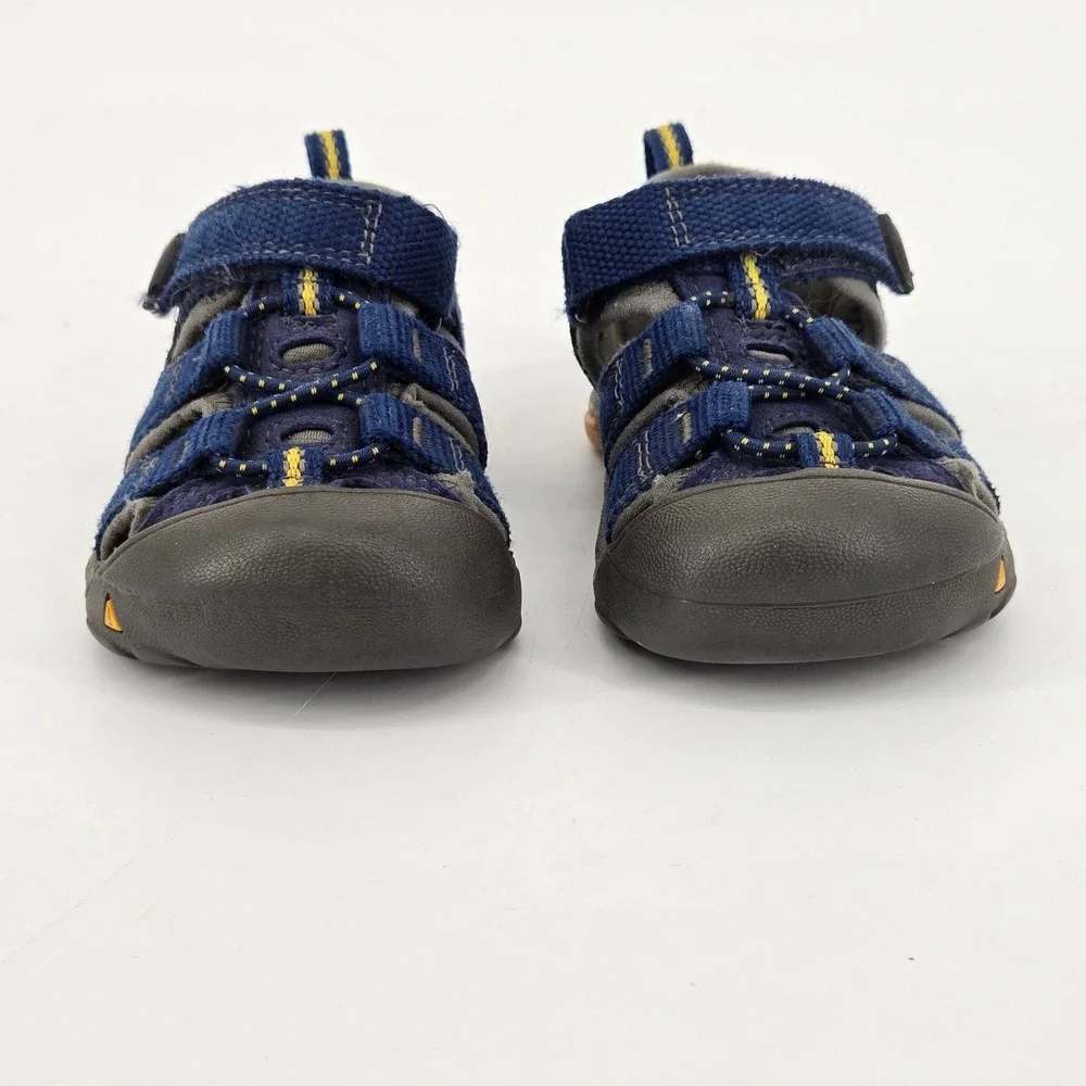KEEN Newport H2 Toddler Size 6 Blue Waterproof Hiking Trail Water Sandals VGUC